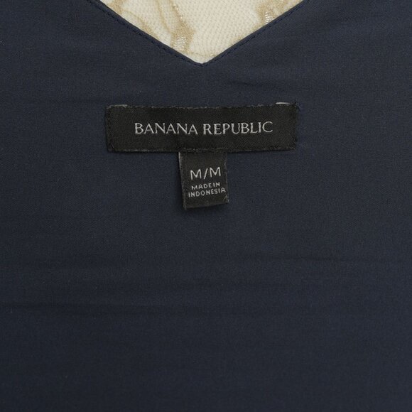 Banana Republic Essential Tank Top, Size M, dark blue with flowers - Picture 4 of 6